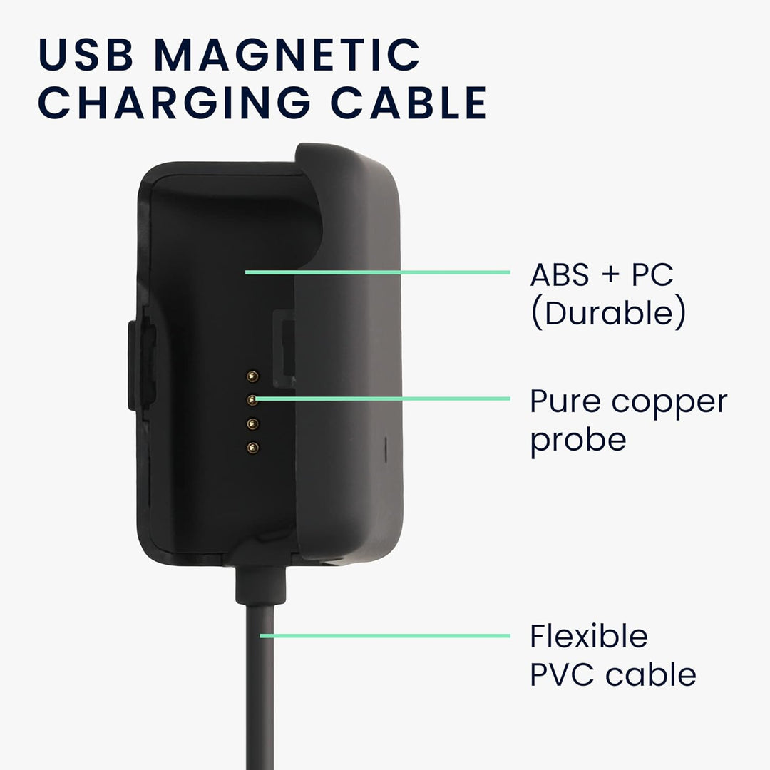 kwmobile USB Kabel Charger kompatibel mit AfterShokz Xtrainerz AS700 / OpenSwim S700 Ladekabel - Sma