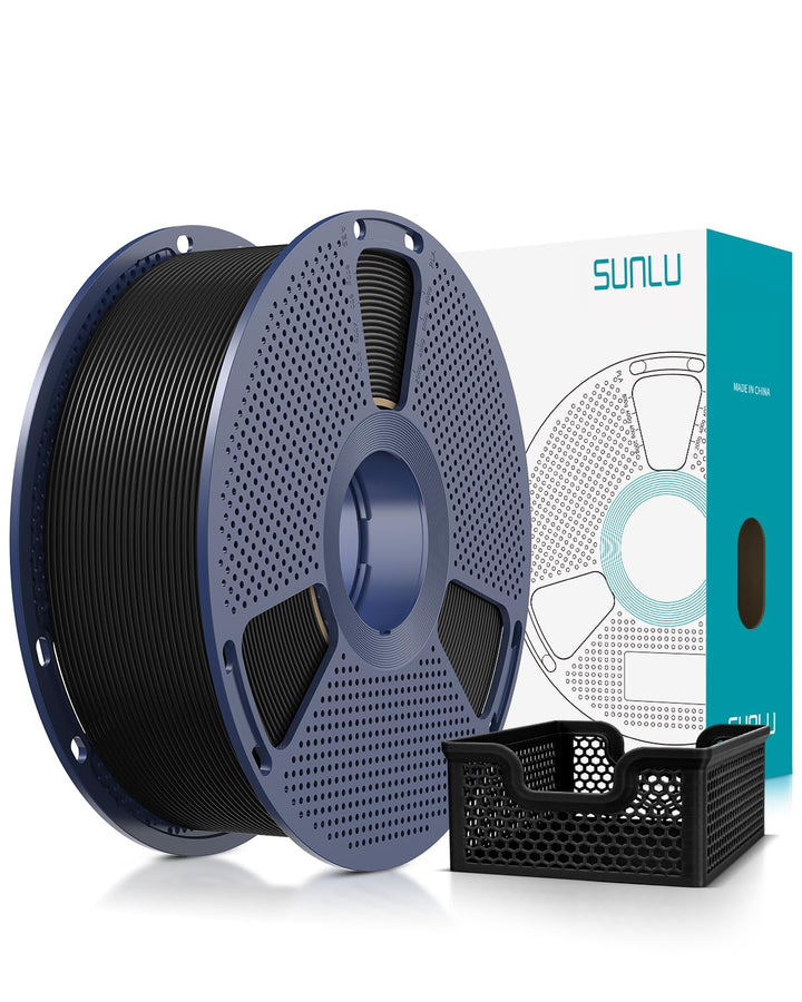 SUNLU PLA Plus 2.0 Schnelles 3D Drucker Filament 1.75mm, Upgrade PLA+ Filament für Schnelldruck (50-