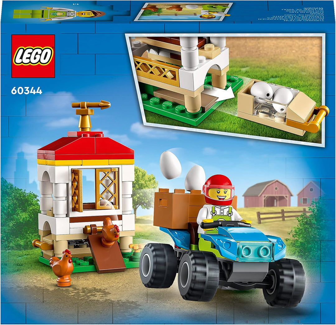 LEGO 60344 City Farm Hühnerstall Einzelbett, Einzelbett