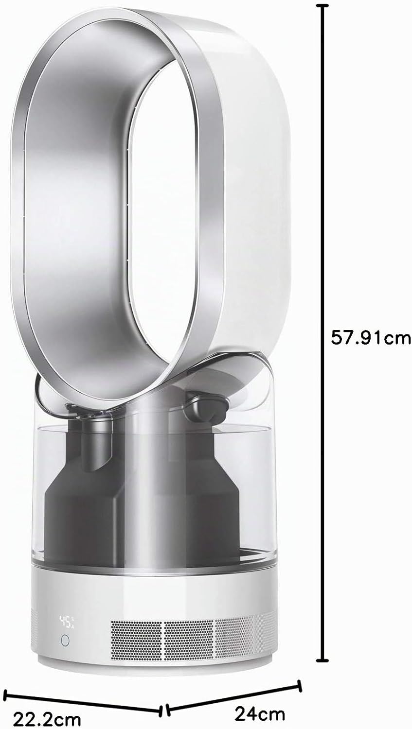 Dyson AM10 Luftbefeuchter und Ventilator, Ultrafeine Kaltluft-Befeuchtung, Automatische Feuchtigkeit