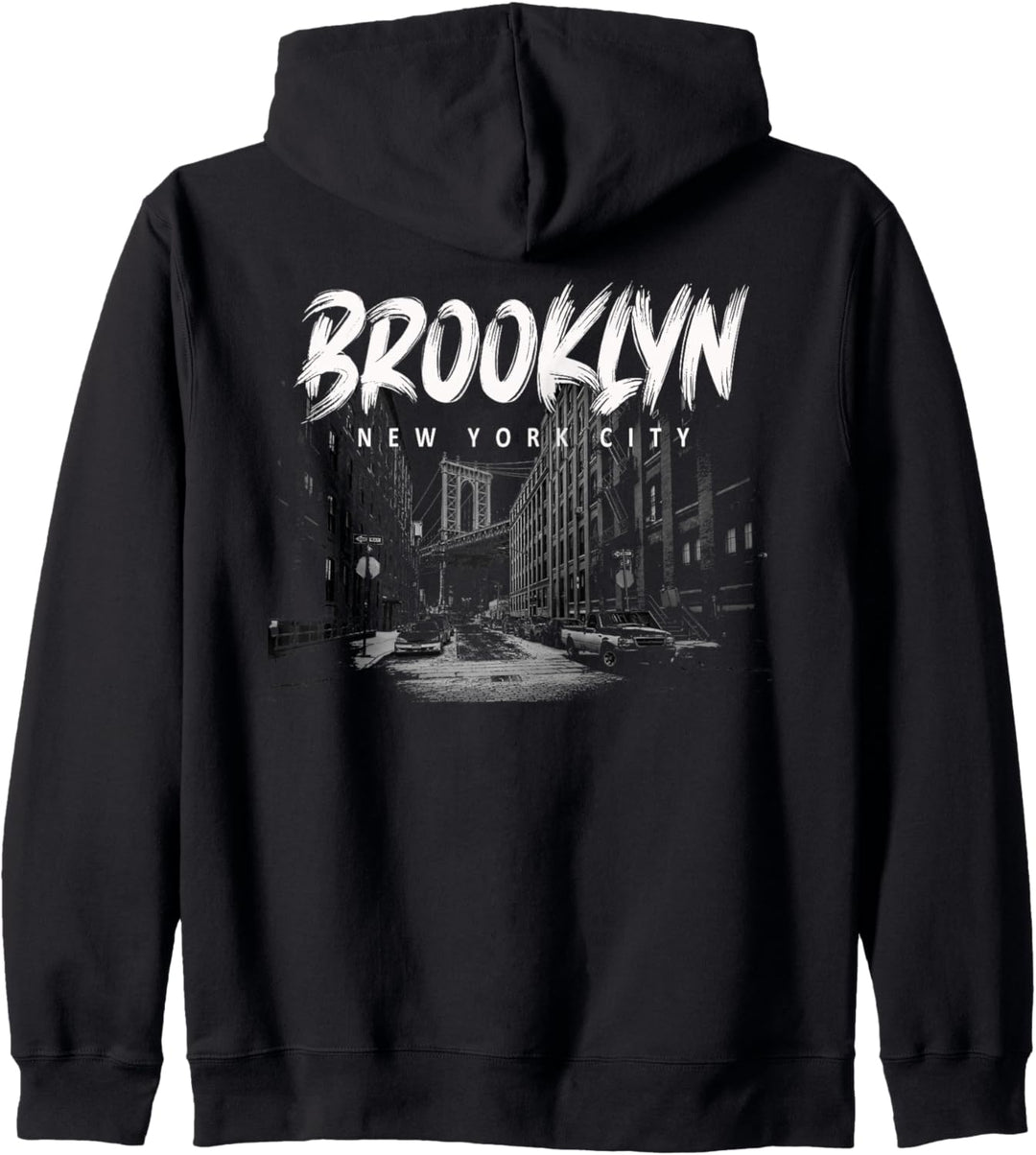 Brooklyn New York City Design Kapuzenjacke