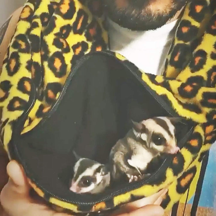 Pet Bonding Schal (Schlange) – Tragetasche für Chinchillas, Igel, Ratten, Zuckergleiter, Meerschwein
