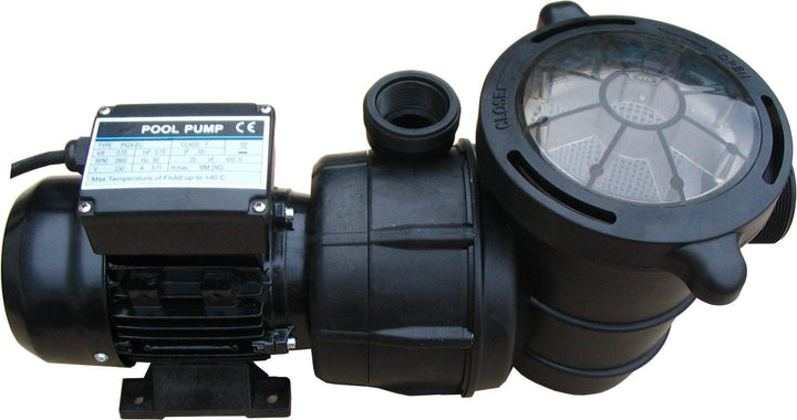 SPIRATO Poolpumpe Schwimmbad Filterpumpe mit Vorfilter 72527