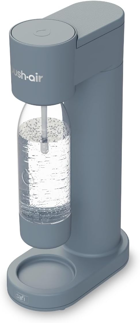 Dafi PUSHAIR Wassersäule Stahl + CO2 Kartusche + Flasche 0,7