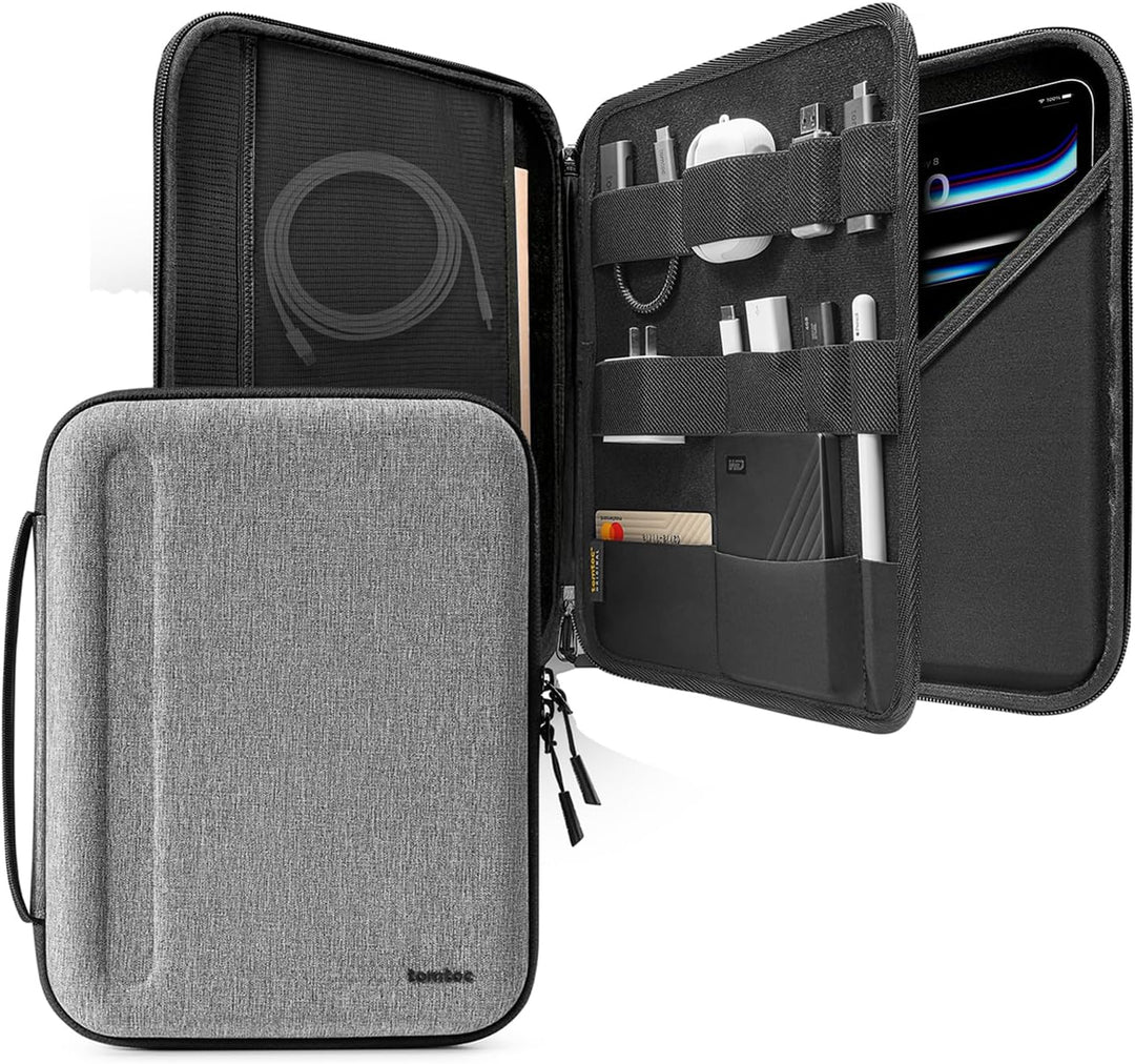 tomtoc Tasche Hülle für 12,9-Zoll iPad Pro (3., 4. und 5. Generation) 2018-2021, Zubehör Case Schutz