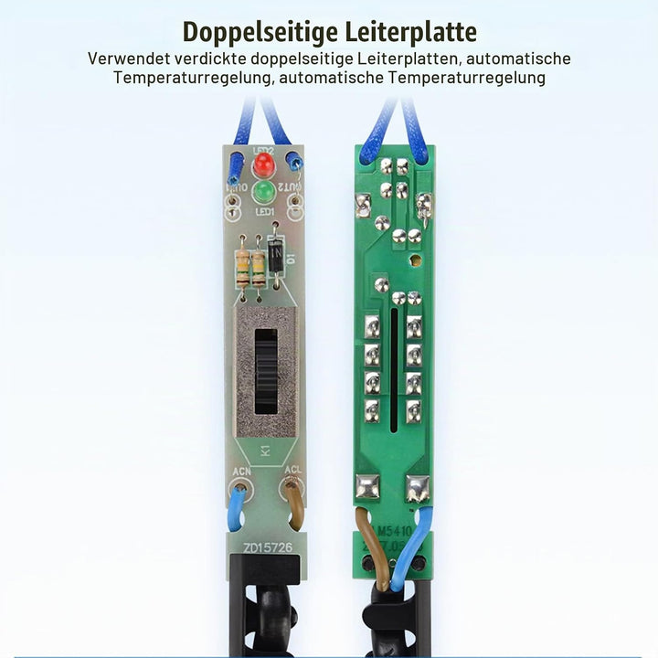 Kunststoff Schweissen,100W Multifunktion Lötkolben Set 3 Gang Einstellung Kunststoff Schweissgerät K