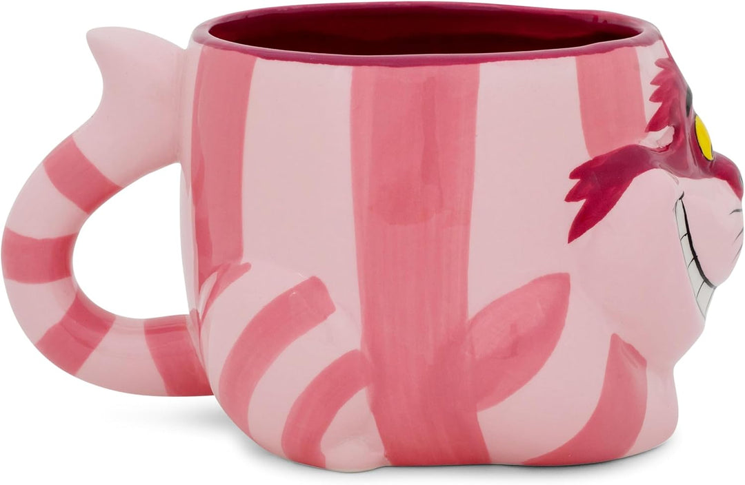 Silver Buffalo Alice in Wonderland Cheshire Cat Keramik-Becher Disney Alice, Disney Alice