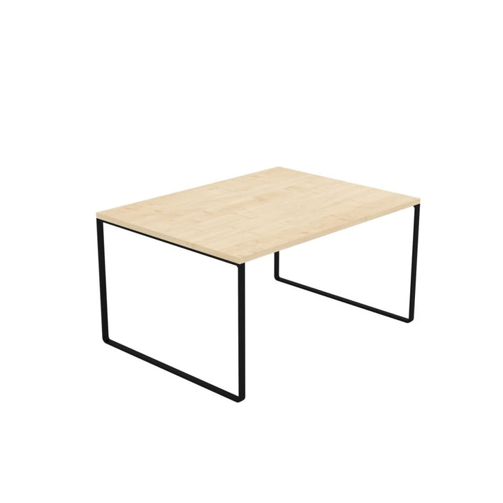 AKKE Couchtisch Wohnzimmertisch Beistelltisch Mit Metallbeinen Laminierte Platte Höhe 55cm Tisch Für