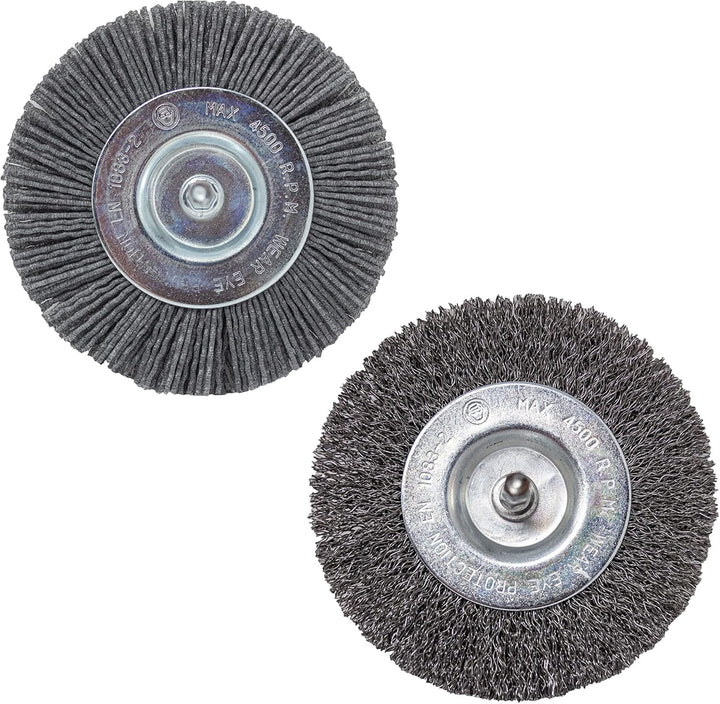 Fugenbürsten Nylon Metall Sets (Fugenbürste 10x Metall), Fugenbürste 10x Metall