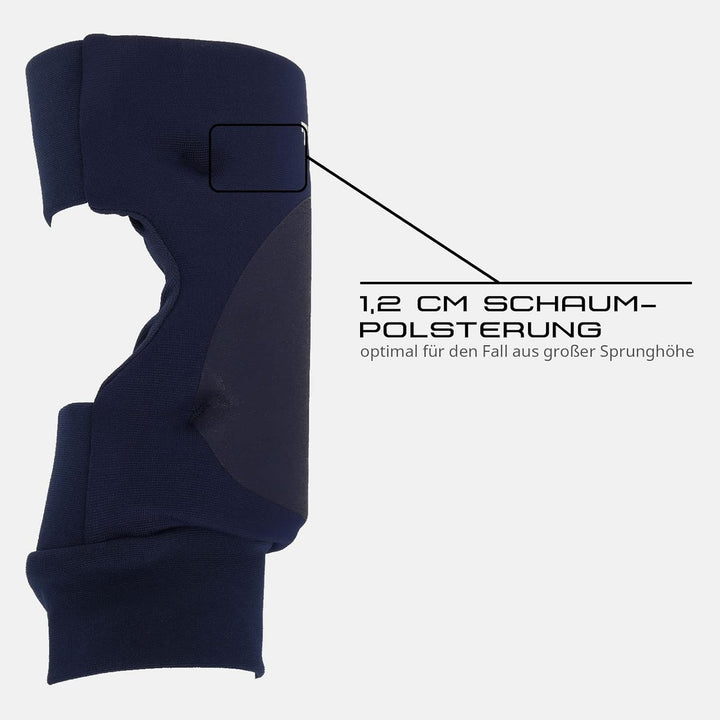 ADAMS 1 Paar Volleyball-Knieschützer USA Trace XL blau, XL blau
