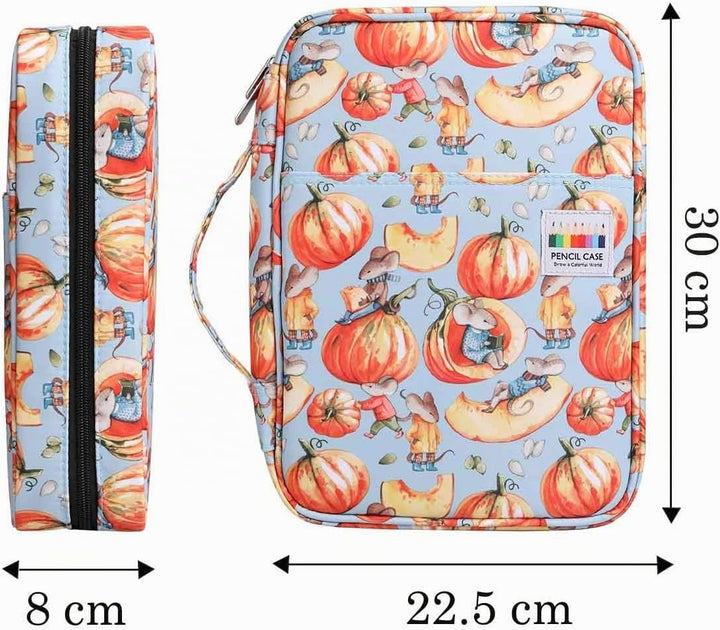 JAKAGO Grosse Federmäppchen XXL mit 220 Schlitze Stifte Aufbewahrung, Wasserdichtes Stiftetasche für