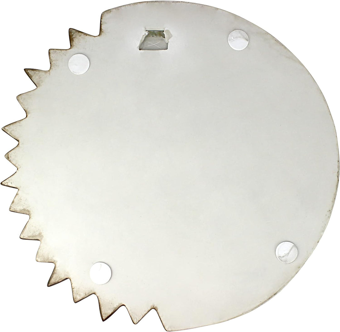 Design Toscano Wandskulptur, Himmlische Harmonie - Blattmaske, Masse: 5 x 39,5 x 39,5 cm Garten, Gar
