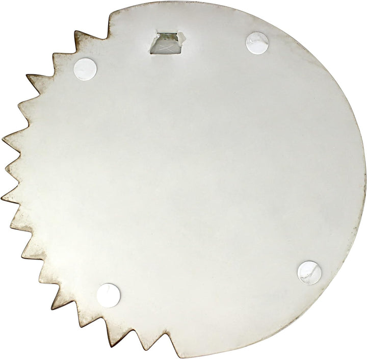 Design Toscano Wandskulptur, Himmlische Harmonie - Blattmaske, Masse: 5 x 39,5 x 39,5 cm Garten, Gar