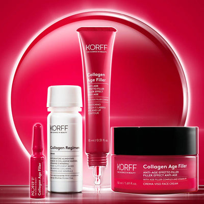 Korff Collagen Age Filler Gesichtscreme Globale Anti-Age Formel mit Age Filler Complex, Meereskollag
