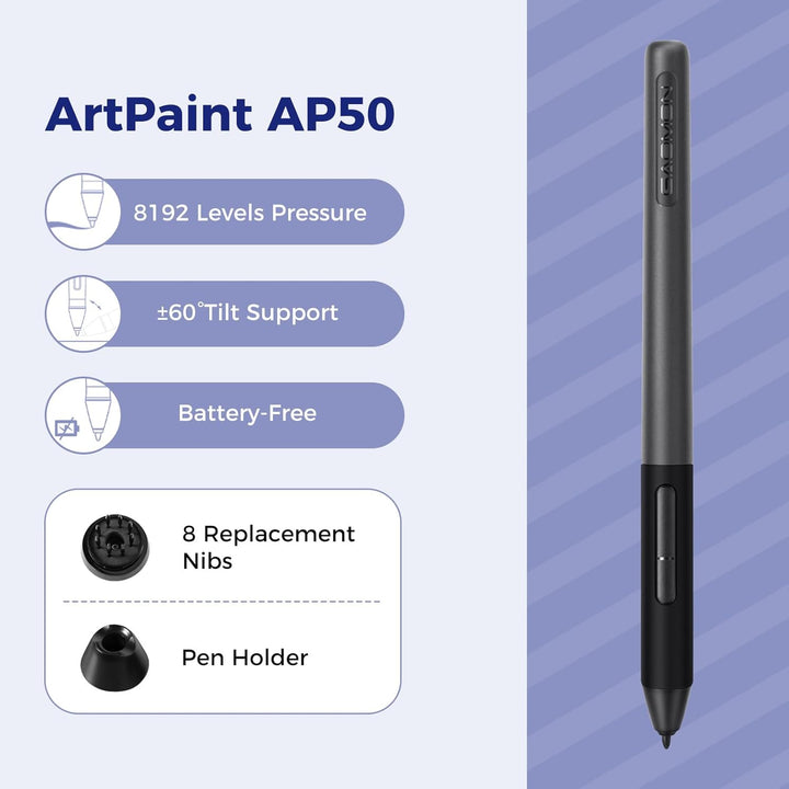GAOMON PD156PRO 15,6 Zoll laminiertes Grafik-Display mit Full-HD-Display (1.920 x 1.080), Batterielo