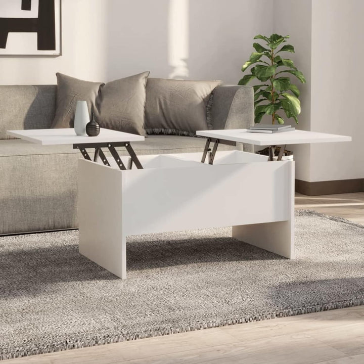 Tidyard Couchtisch mit Verstellbare Tischplatte, Höhenverstellbarer Couchtisch,Kaffeetisch Sofatisch