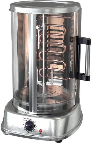 Syntrox Germany Edelstahl Dönergrill Gyrosgrill Hähnchengrill R-8121 Inox