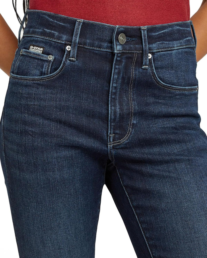 G-STAR RAW Damen Jeans 3301 Skinny Ankle Jeans 23W / 28L Blau (Dk Aged D05175-8968-89), 23W / 28L Bl