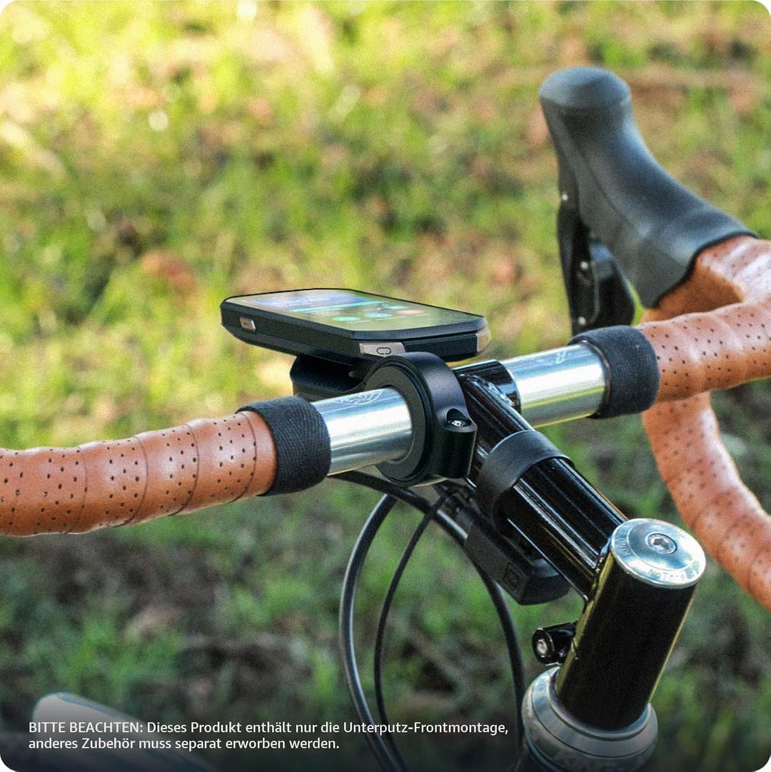 TUSITA Flush Out Front Halterung Kompatibel mit Garmin Edge GPS Fahrradcomputer, Passend für 22.2mm