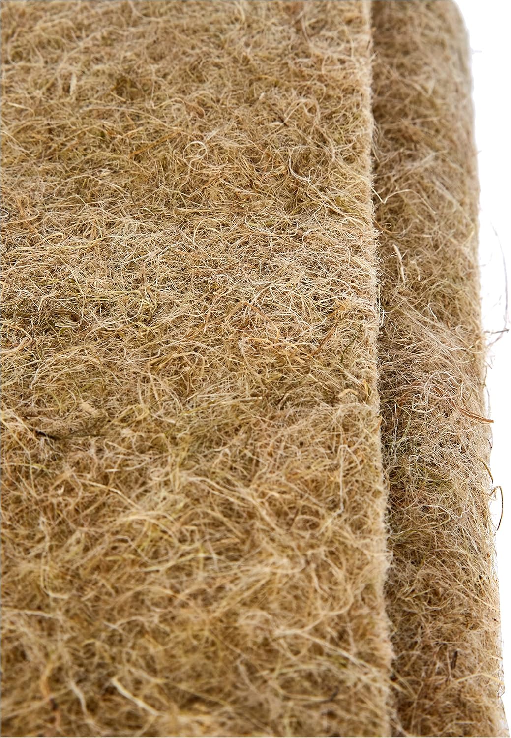 Nobby Hanfmatte für Hamster Nager, 100 x 40 x 1 cm, 1 Stück (Packung mit 2) braun L 100 x B 40 x H 1