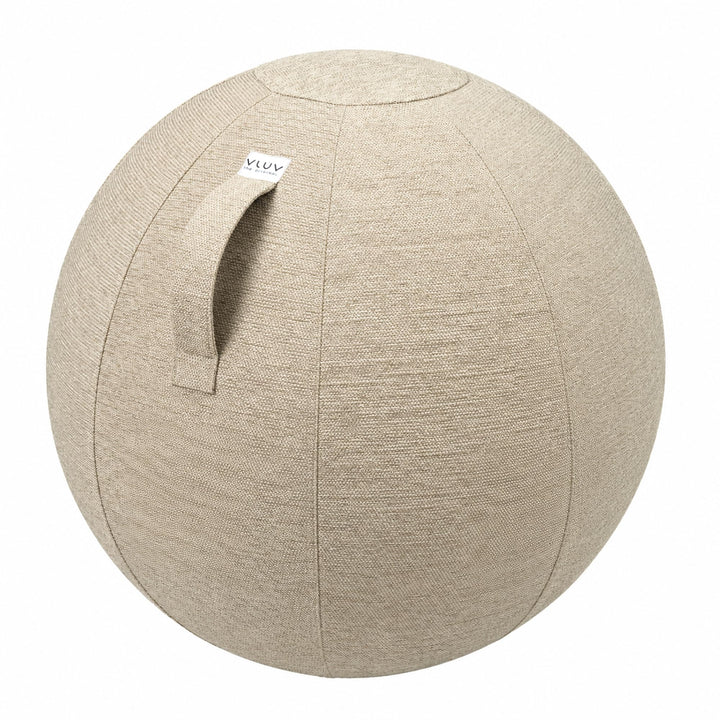 VLUV® BOL STOV Sitzball Büro Ergonomisch [Atmungsaktiv mit Tragegriff und Wegrollschutz] Waschbarer