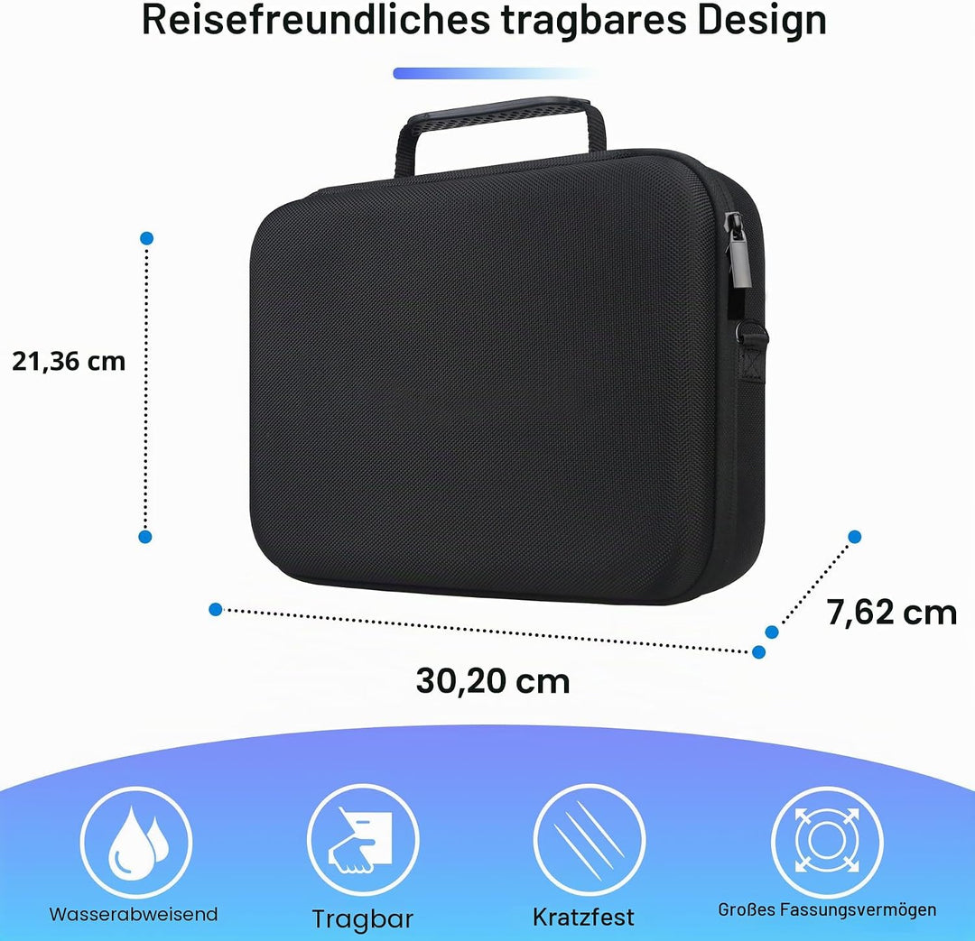 BOVKE Aufbewahrungsbox kompatibel mit Canon SELPHY CP1500 Compact Photo Printer, Extra Platz für Can