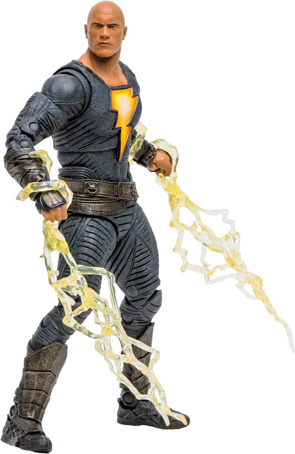 McFarlane Actionfigur DC Black Adam - Black Adam (Heroe Anzug) Mehrfarbig TM 15256, Bunt Schwarz Ada