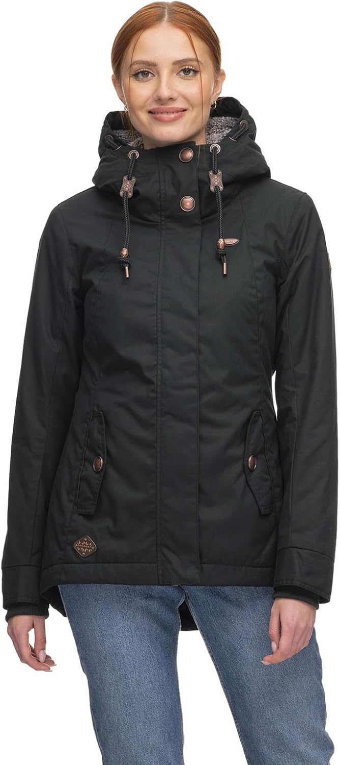 Ragwear MONADE Damen Jacke M Dark Green 2321_5021, M Dark Green 2321_5021