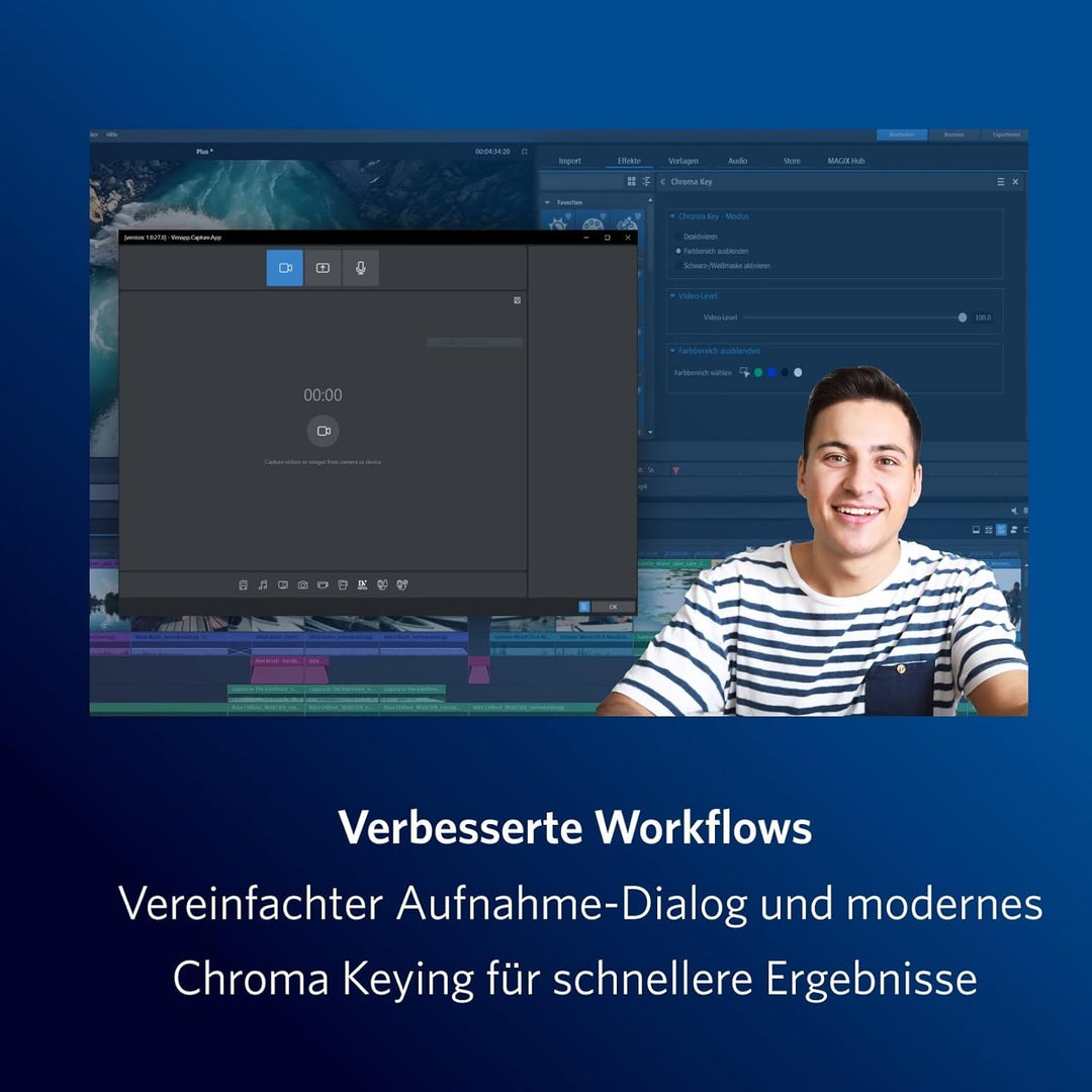 MAGIX Video deluxe 2025 Premium - Videobearbeitung für alle | Videobearbeitungsprogramm | Videoschni