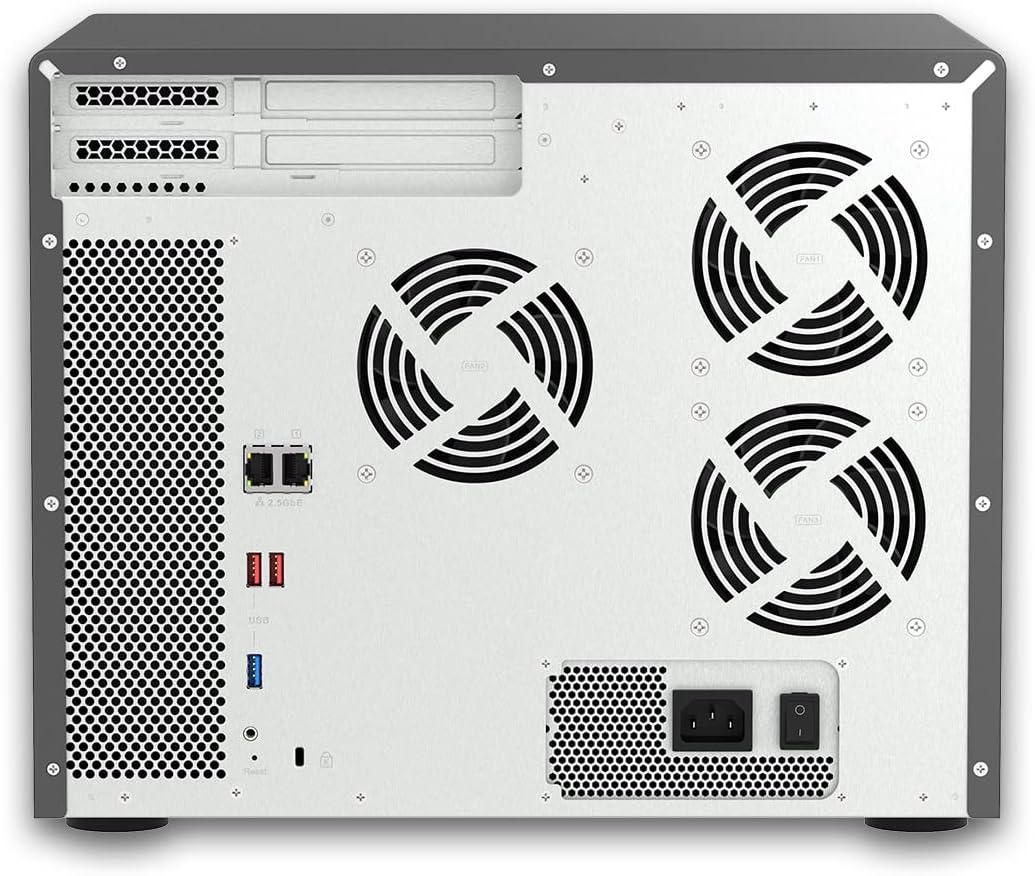 Qnap TS-1655-8G | 16-Bay, Intel Atom, 3X PCIe Gen3, 2.5 GbE NAS
