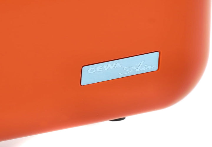 GEWA Violinkoffer AIR 2.1 orange hochglanz, mit zusätzlichem Seitengriff, Made in Germany orange mit