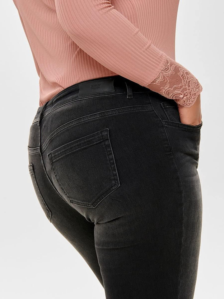 ONLY & SONS Damen CARWILLY Jeans, Black, 48