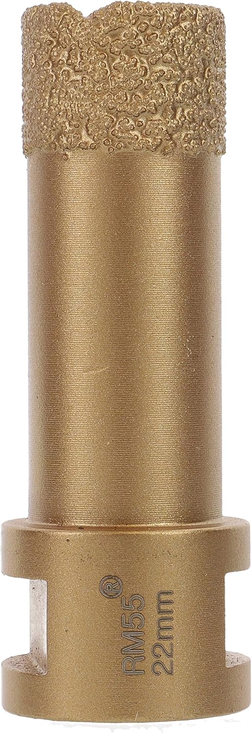 PRODIAMANT Profi Fliesenbohrer Fliese 22 mm x M14 Diamantbohrer Winkelschleifer für trockenbohren in