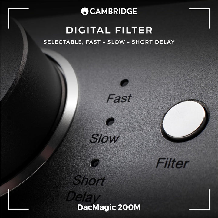 Cambridge Audio DacMagic 200M - MQA HiFi DAC und Kopfhörerverstärker mit Bluetooth - PC/MAC-Unterstü