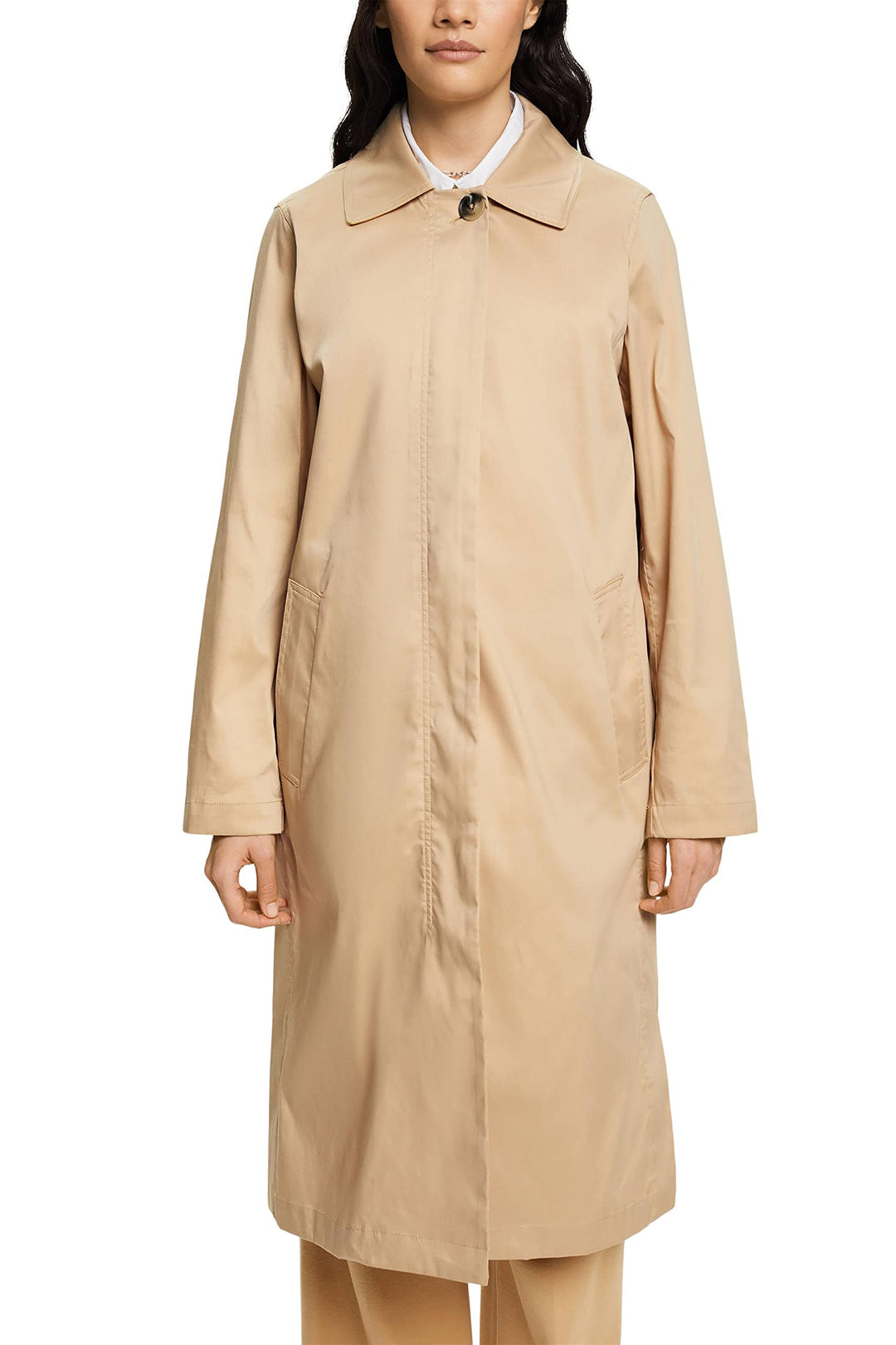 ESPRIT Damen Jacke M 285/SAND, M 285/SAND