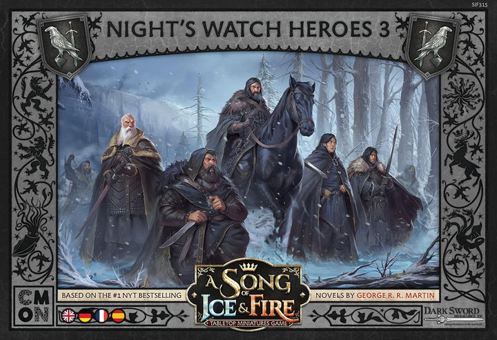 CMON | A Song of Ice & Fire – Helden der Nachtwache 3 | Erweiterung | Tabletop | 2 Spieler | Ab 14+