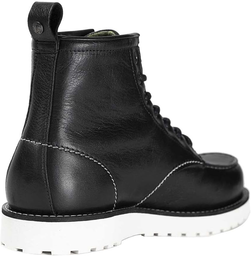 John Doe Motorradschuh Rambler | XTM | Threepoint Protection | Lederstiefel aus Rindsleder | Rutschf