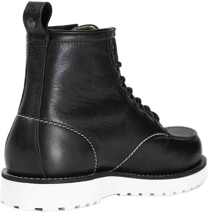 John Doe Motorradschuh Rambler | XTM | Threepoint Protection | Lederstiefel aus Rindsleder | Rutschf