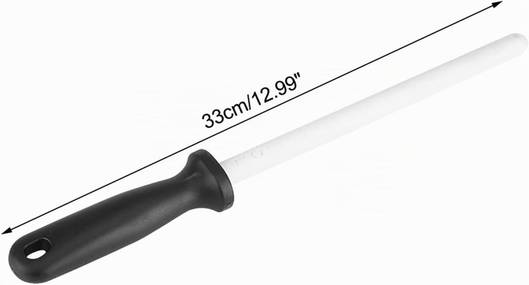 VIFER Schärfstab Keramikschärfstange 8in Keramik-Schärfstab Messerschärfer Stab Küchenschärfer Stein