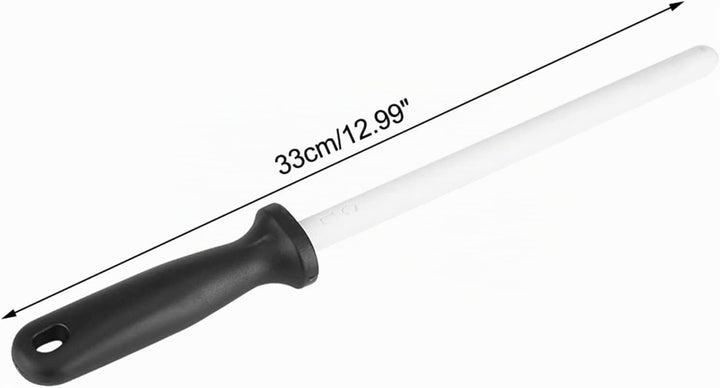 VIFER Schärfstab Keramikschärfstange 8in Keramik-Schärfstab Messerschärfer Stab Küchenschärfer Stein