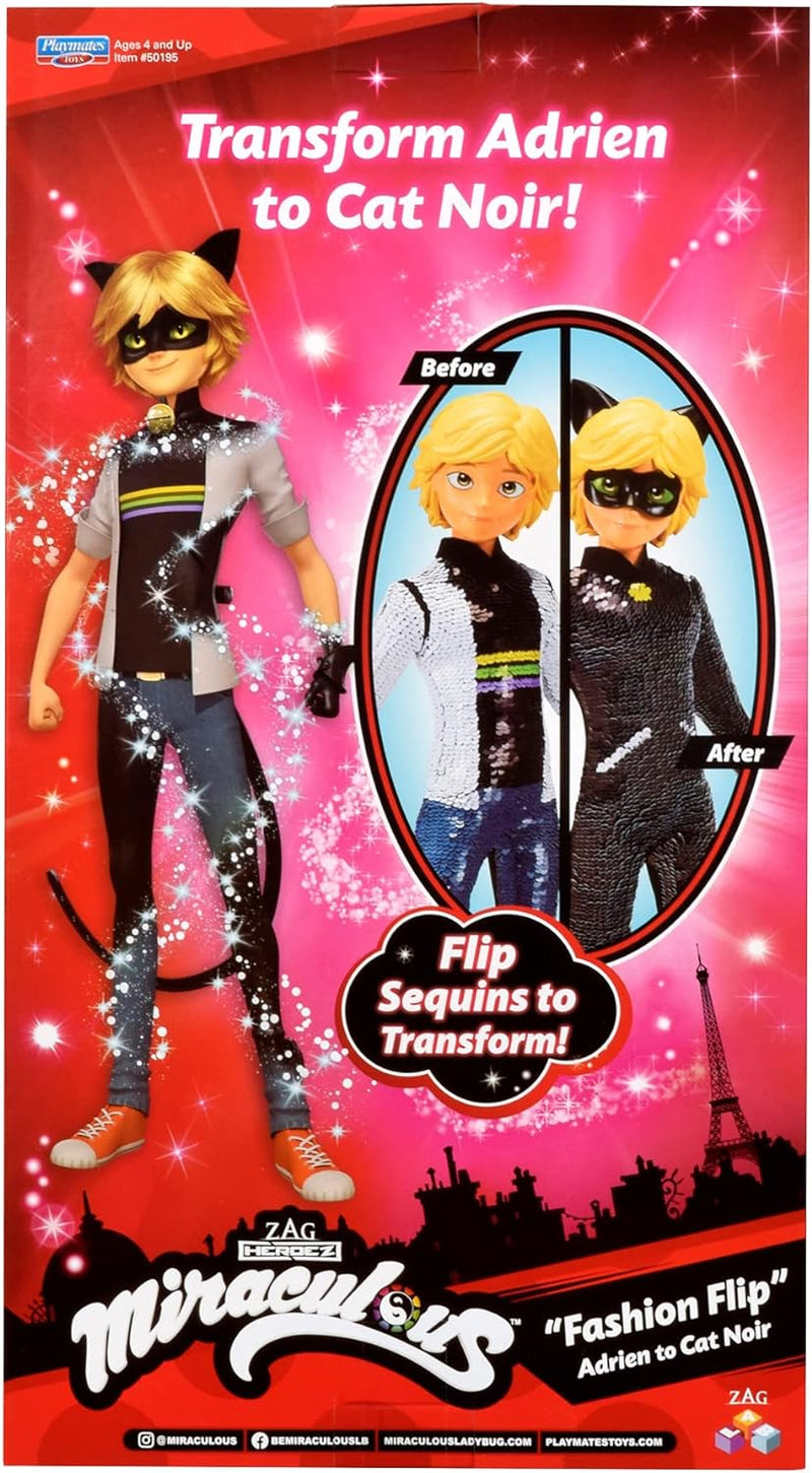 Miraculous Ladybug & Cat Noir Fashion Flip Adrien/Cat schwarz 50195