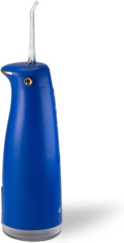 Oromed ORO-X DENT Munddusche Kabellos, 3 Reinigungsmodi, 2 Wasserstrahldüsen, 170 ml Wassertank und