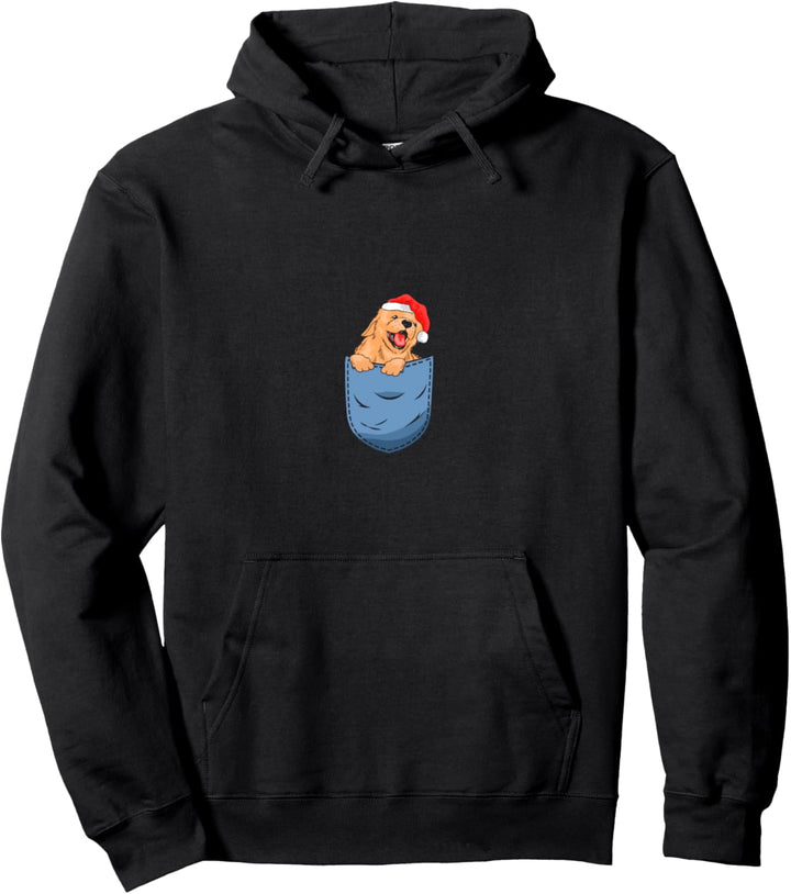 Süsser Golden Retriever Brusttasche Hunde Hundebesitzer Pullover Hoodie