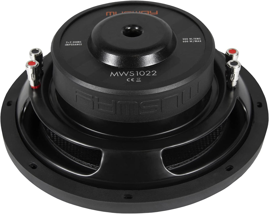 Musway MWS1022 | 10' Flat Subwoofer 10' (25 cm) FLACH Subwoofer