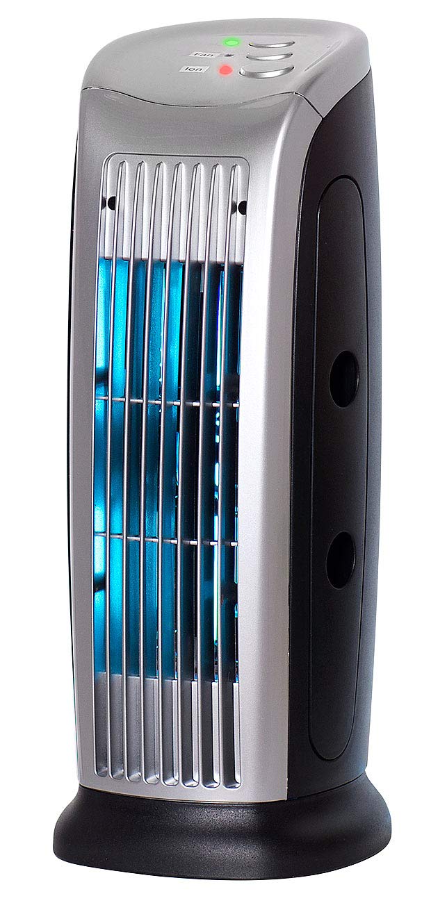 Sichler Haushaltsgeräte Ionengenerator: Luftreiniger mit Ionisator, UV-Licht, Staubfilter und Gebläs