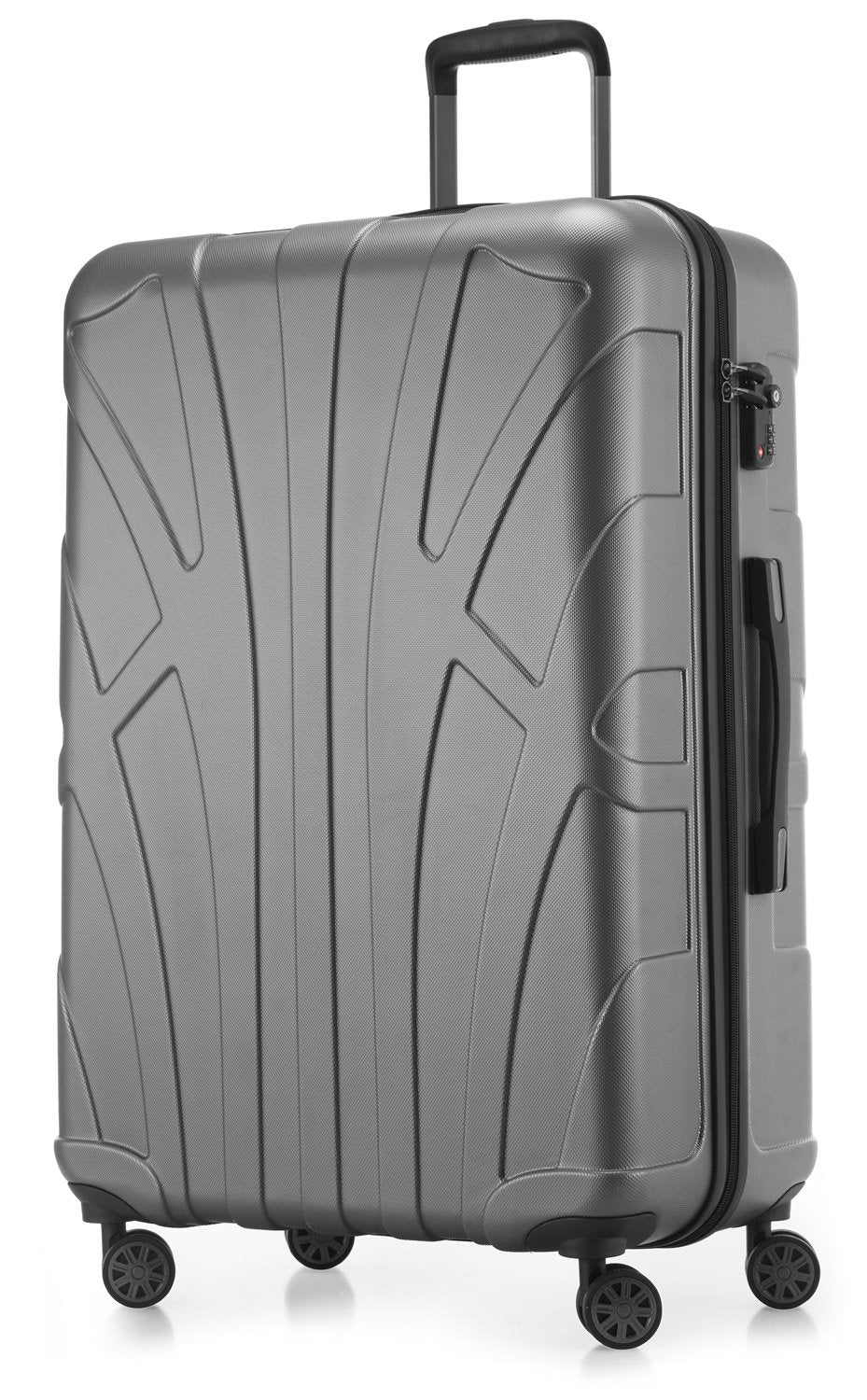 Suitline grosser Hartschalen-Koffer Koffer Trolley Rollkoffer XL Reisekoffer, TSA, 76 cm, ca. 96-110