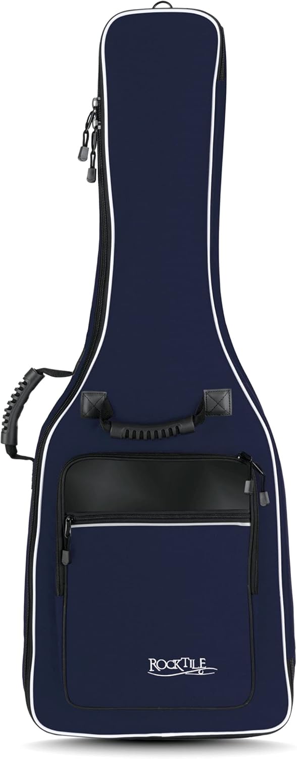 ROCKTILE Klassik-Gitarrentasche 4/4-Grösse - Wasserabweisender Gigbag mit weicher Polsterung und Fix