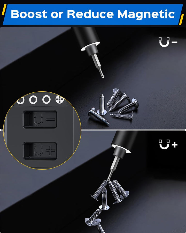 Mini Elektro Schraubendreher Set - 49 in 1 Magnetische Präzisions Electric Screwdriver - Akku Schrau