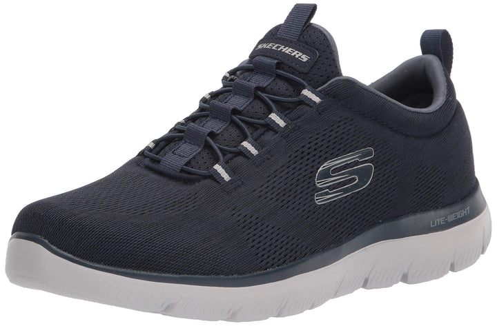 Skechers Damen Bobs Squad Sneaker 40.5 EU Weit Marineblau, 40.5 EU Weit Marineblau