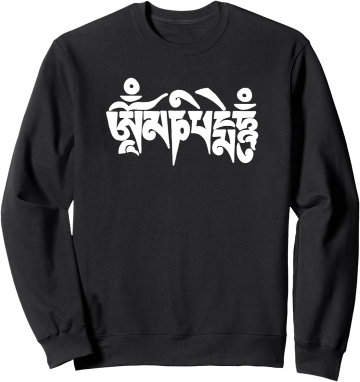 Sanskrit Om Mani Padme Hum Sweatshirt